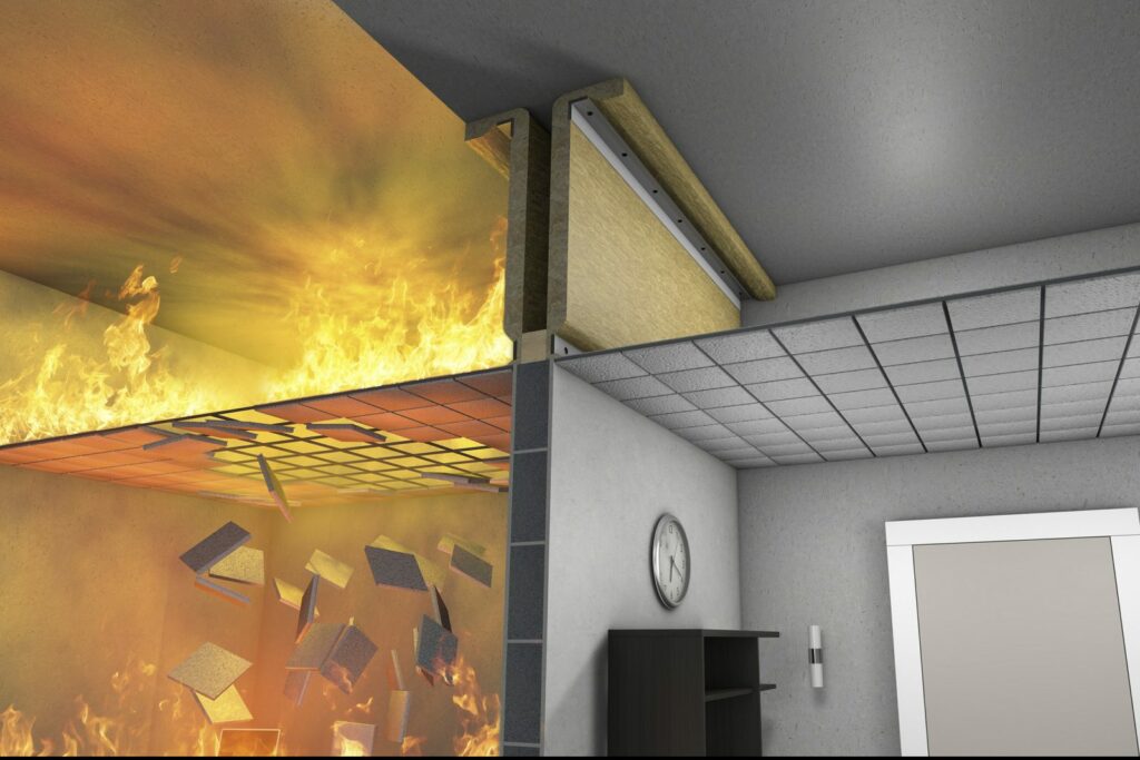 Brandveiligheid spanplafond